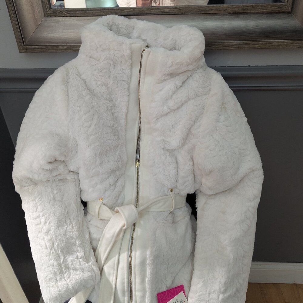 Faux fur jacket